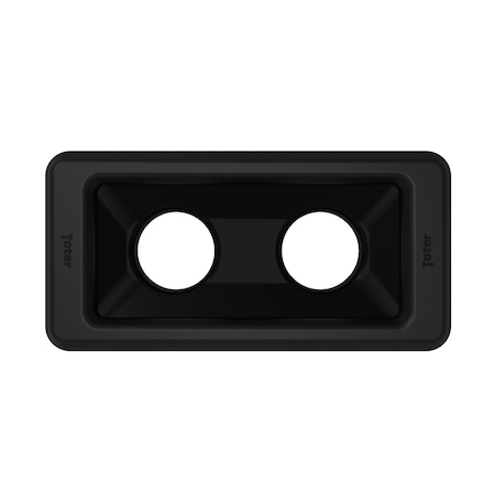 Toter Can Cutout Trash Can Lid, Black SL000-20200